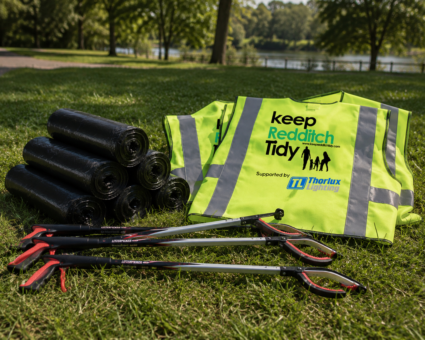 Keep Redditch Tidy Litter Picking Kit