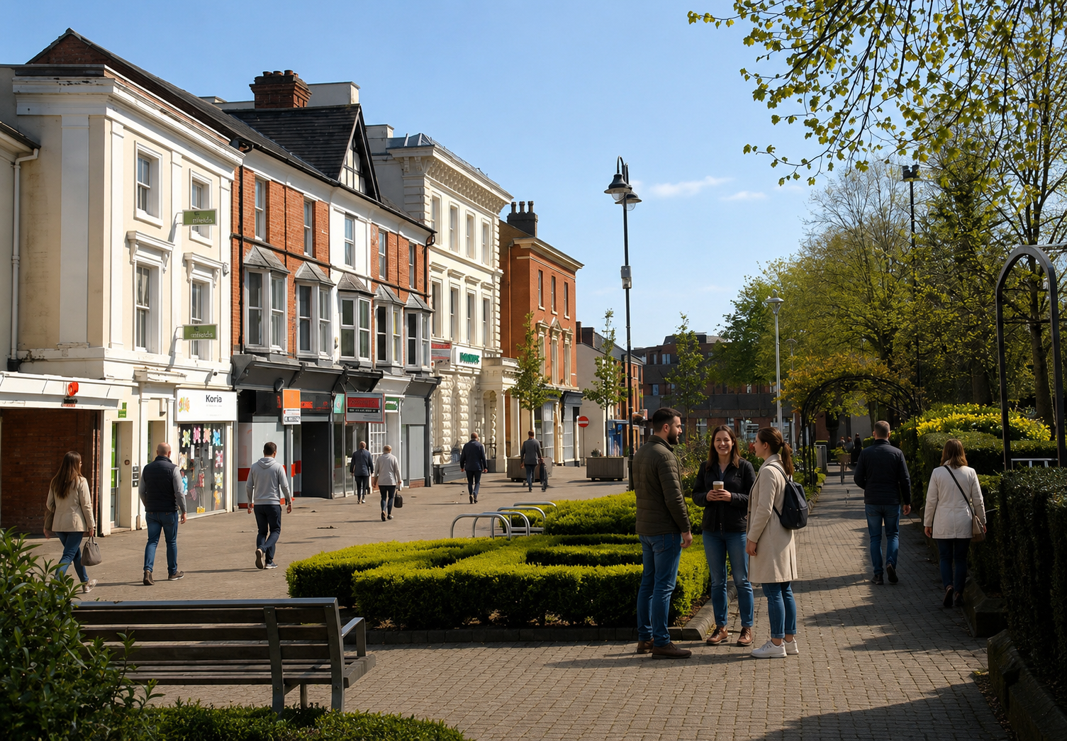 Keep Redditch Tidy volunteers and local supporters